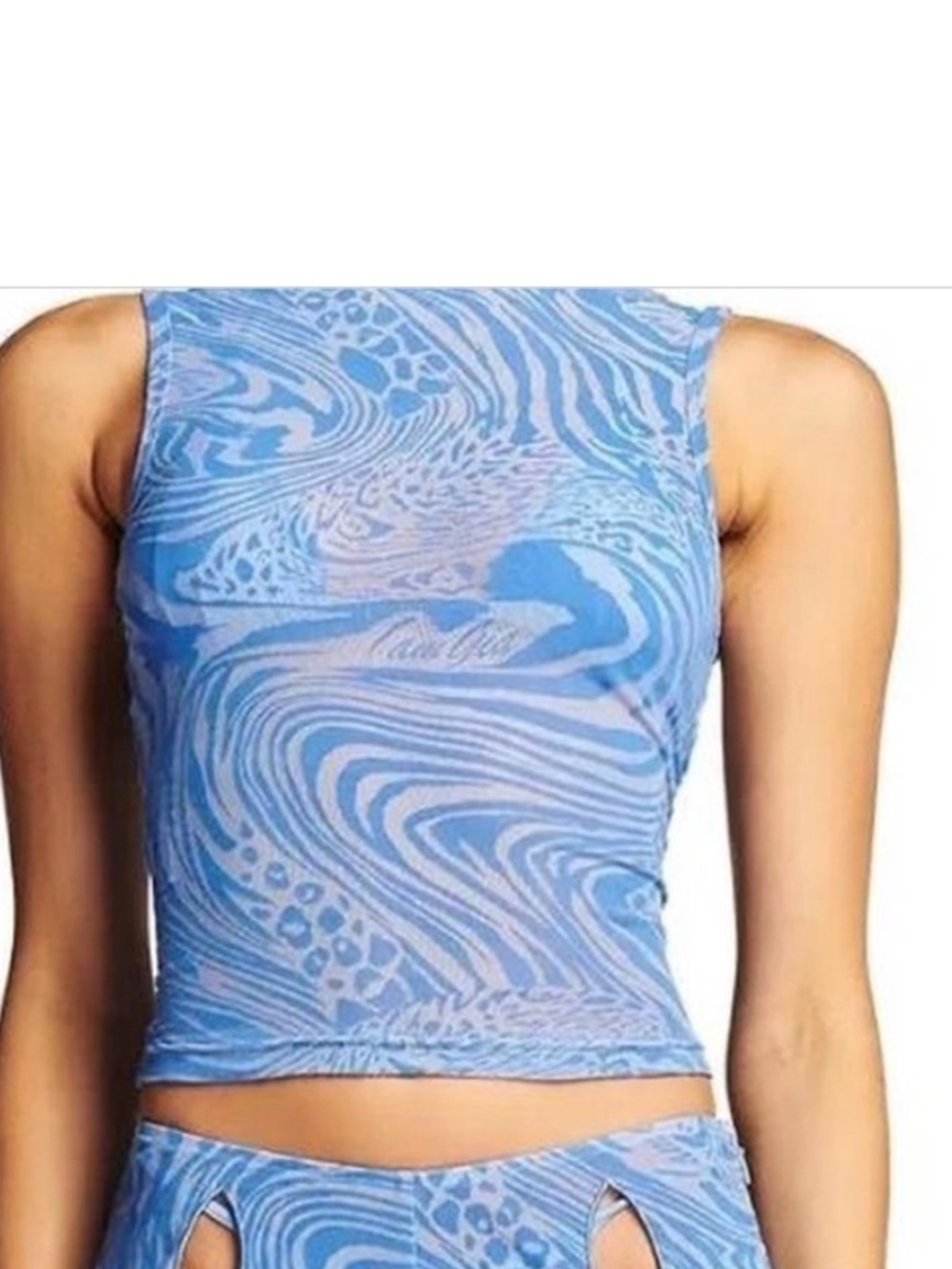 I Am Gia XS Amina mesh top